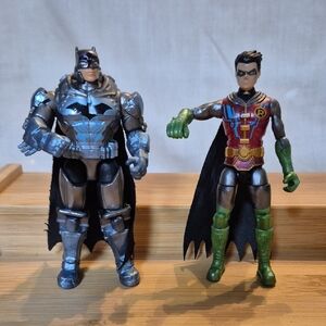 SpinMasters Gotham City Guardians BATMAN & ROBIN Action Figures TargetExclusive